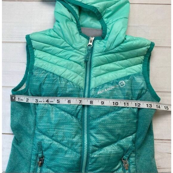 Free Country Ultra Lightweight Down Quilted Vest Size Small 7/8 - Picture 7 of 7